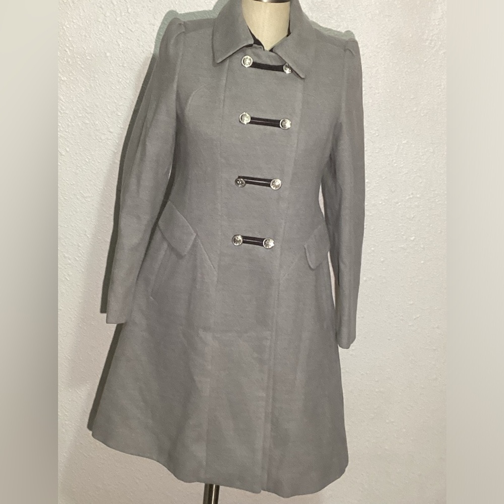 Rothschild girls Bandmaster gray/black jacket size 14